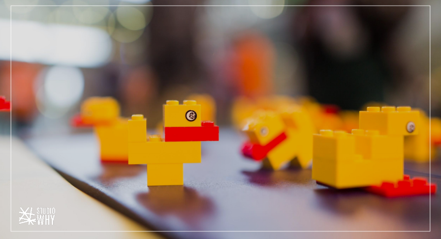 LEGO ducks