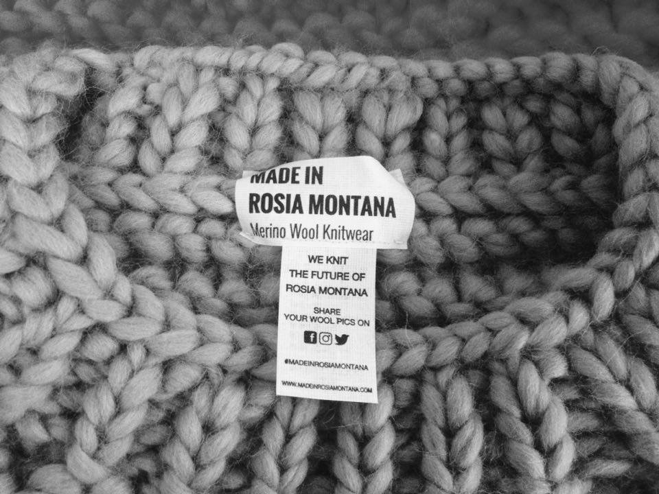 Sweater Tag with title - Made In Roșia Montana