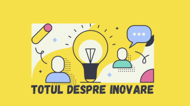 yellow cartoon about innovation