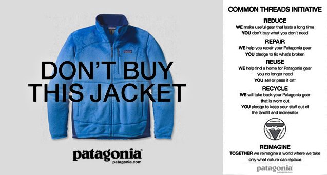 Patagoina Dont Buy This Jacket AD