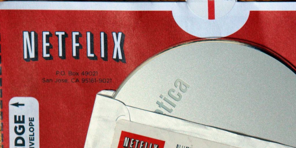 Netflix dvd delivery service